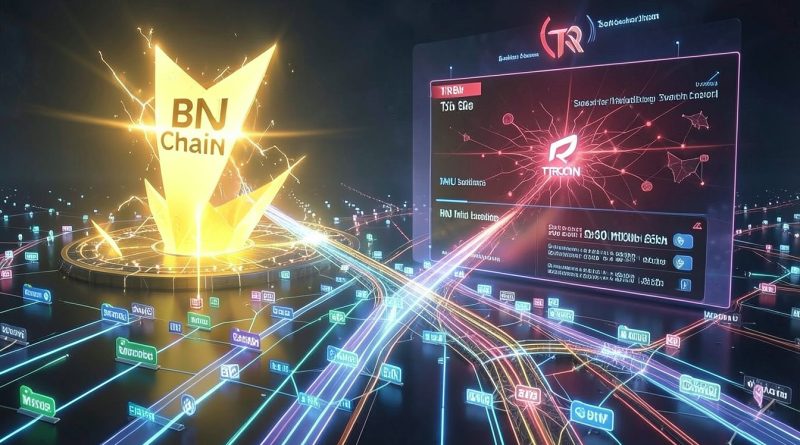 BNB Chain ultrapassa Tron e vira maior rede de stablecoins em holders - BNB Chain ultrapassa Tron em holders de stablecoin