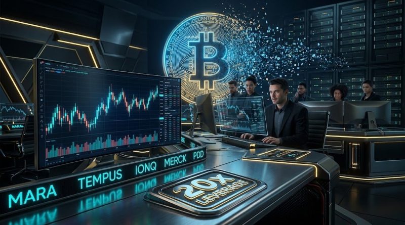 Binance lista perpétuos de ações de cinco empresas com até 20x - Binance perpétuos ações MARA Holdings