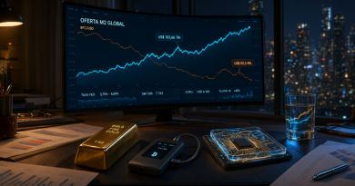 M2 bate recorde global enquanto o Fed quase não amplia a base monetária - oferta monetária global e bitcoin