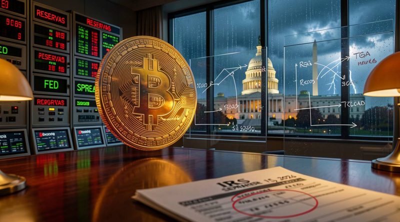 Impostos nos EUA e reunião do Fed testam liquidez do Bitcoin - impostos nos EUA e reunião do Fed testam liquidez do Bitcoin