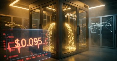 Movimentação da Cumberland tira 14,6 milhões de POL das exchanges enquanto token flerta com US$ 0,095 - POL polygon