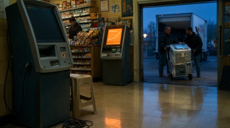 EUA reduz rede de caixas de Bitcoin em 2026 e expõe mudança no mercado físico de criptomoedas - caixas de Bitcoin