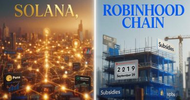 Solana lidera receita de apps, mas o número da Robinhood Chain esconde um detalhe - solana-receita-apps-robinhood-chain