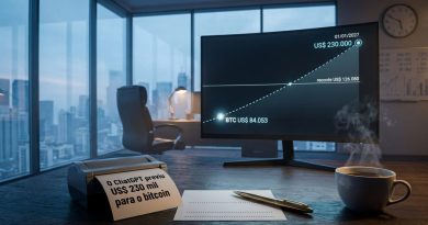 O ChatGPT "previu" US$ 230 mil para o bitcoin, e já disse outros números antes - previu US$ 230 mil para o bitcoin
