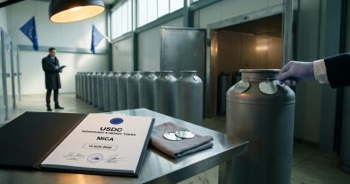 O USDC passa a ter dois supervisores e estreia o selo europeu - classificação do USDC como token significativo no MiCA