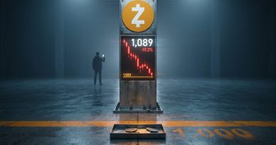 ZEC cai 35% desde o topo e analistas veem presente na queda - correção do Zcash