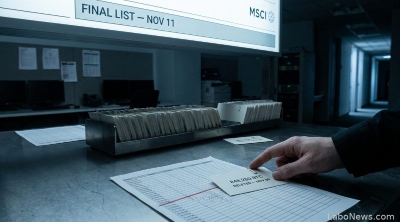 Cinco empresas entram na lista de exclusão dos índices da MSCI - regra da MSCI para empresas que guardam ativos