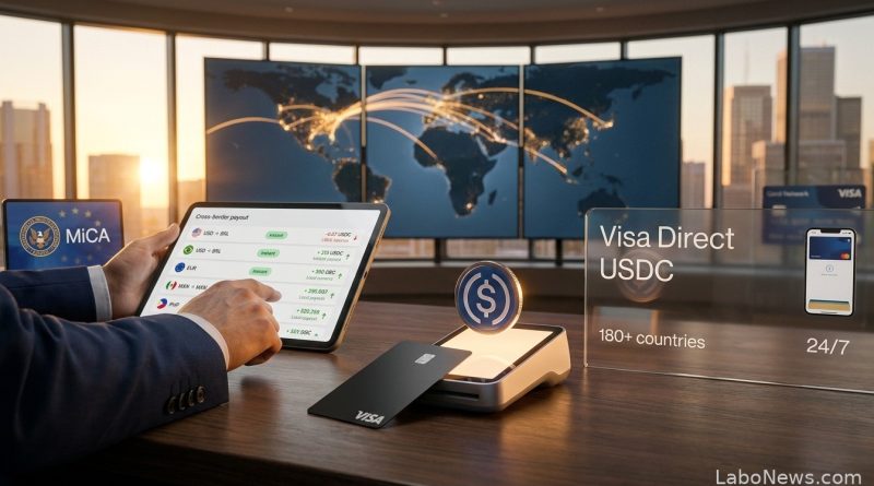 Visa coloca USDC no financiamento de pagamentos internacionais - pagamentos internacionais com USDC
