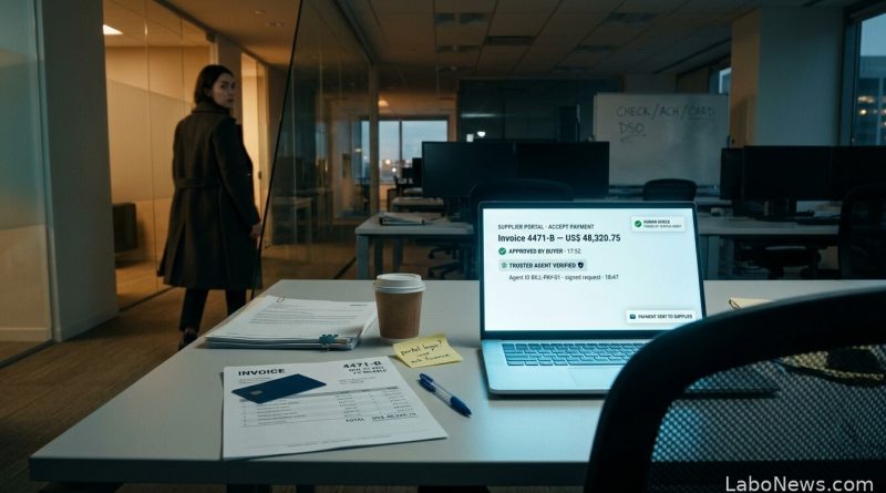 Visa deixa a IA pagar a fatura no portal de quem vende - agentes de IA em pagamentos B2B