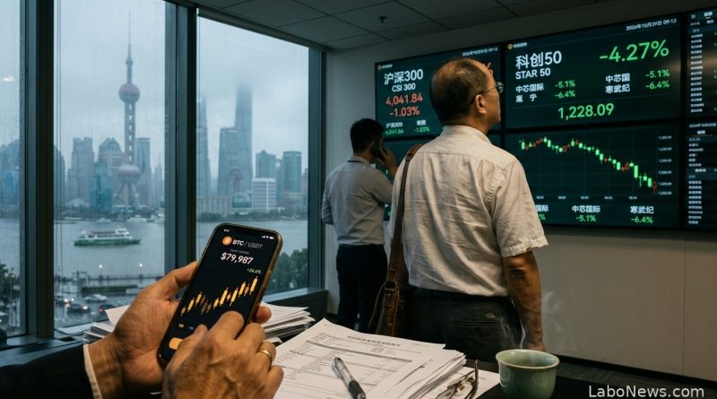 O STAR 50 fechou no menor nível desde setembro do ano passado e o bitcoin sobe 26,6% desde julho - bolsa chinesa