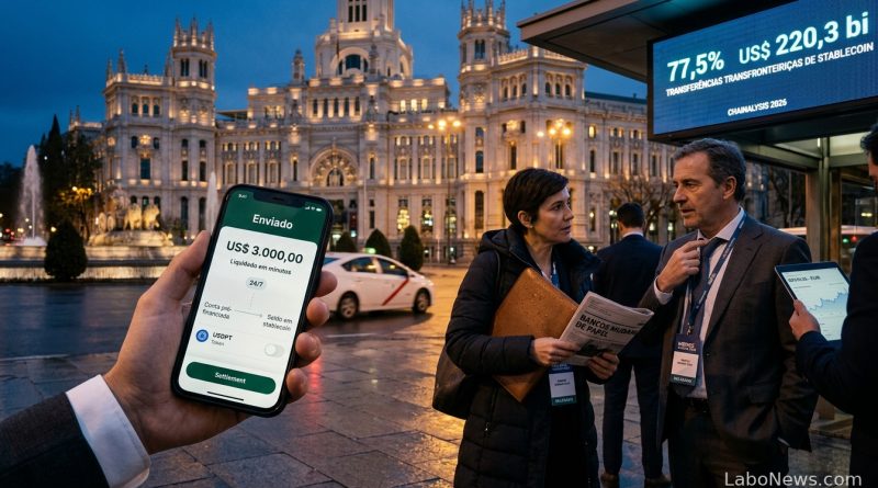 Stablecoin cresce 77,5% nos pagamentos entre países e bancos mudam de papel - stablecoin em pagamentos entre países