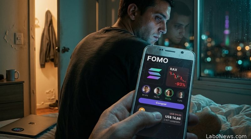 No FOMO, 90% das carteiras saíram no prejuízo na Solana - taxas do FOMO